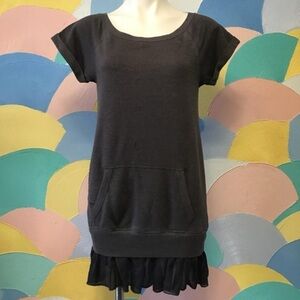 American Eagle Outfitters Women's Grey Dress Size Large